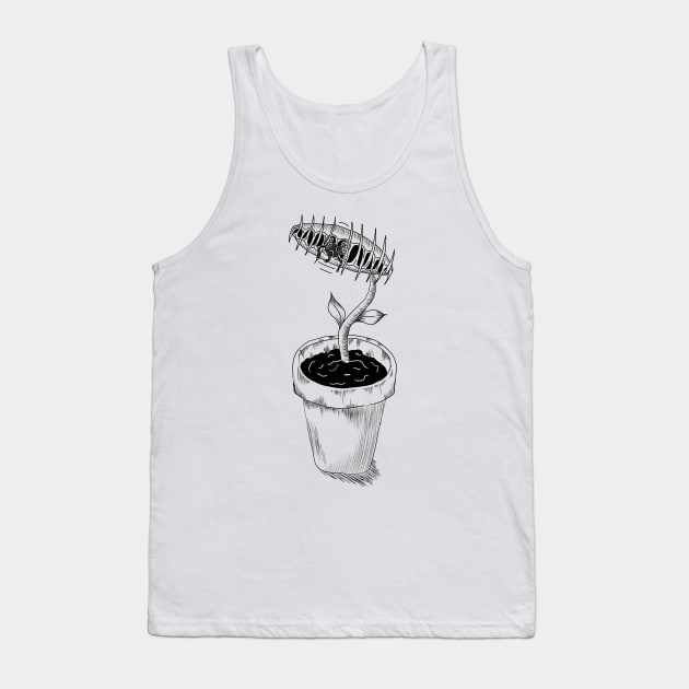 Dionaea Muscipula Venus Fly Trap House Plant Gift Tank Top by Venus Fly Trap Shirts